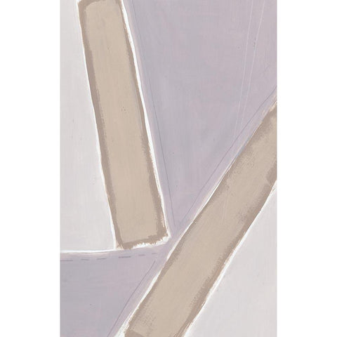 Custom Neutral Impact II Black Modern Wood Framed Art Print with Double Matting by Vess, June Erica