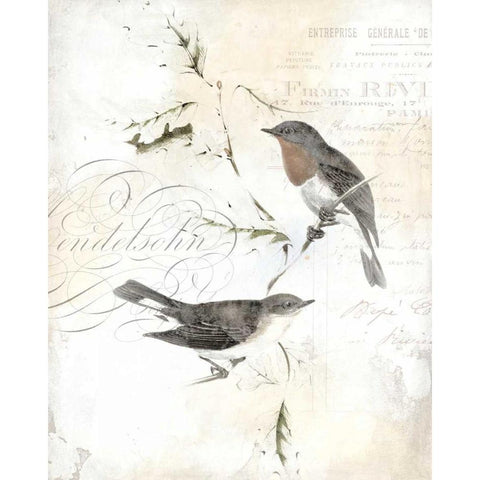 Rustic Gould III White Modern Wood Framed Art Print by Studio W