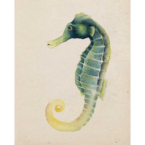 Sea Dweller V Black Modern Wood Framed Art Print by Popp, Grace