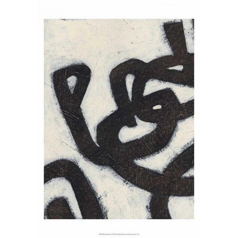 Symbiotic I White Modern Wood Framed Art Print by Vess, June Erica