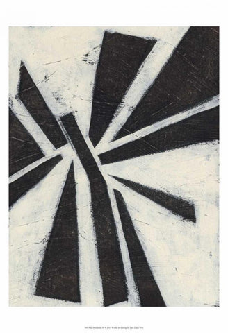Symbiotic IV White Modern Wood Framed Art Print with Double Matting by Vess, June Erica