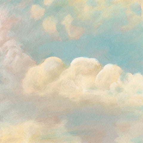Cloud Study I Gold Ornate Wood Framed Art Print with Double Matting by McCavitt, Naomi
