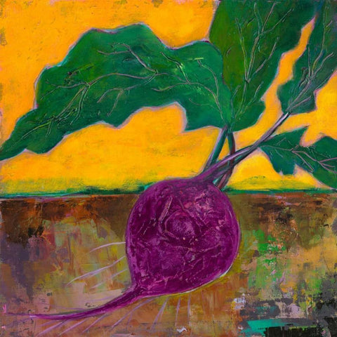 Veggie Garden V Black Modern Wood Framed Art Print by Altug, Mehmet