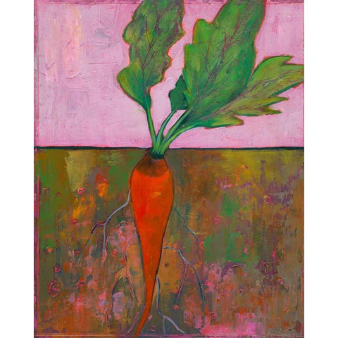 Veggie Garden VI Gold Ornate Wood Framed Art Print with Double Matting by Altug, Mehmet