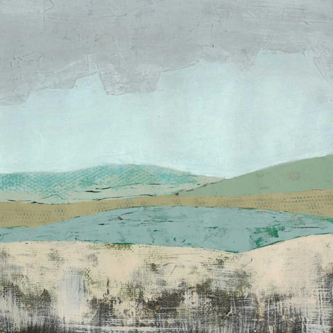 Pastel Mooreland II Black Modern Wood Framed Art Print by Popp, Grace