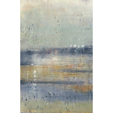 Glimmer II Gold Ornate Wood Framed Art Print with Double Matting by Jennifer Goldberger