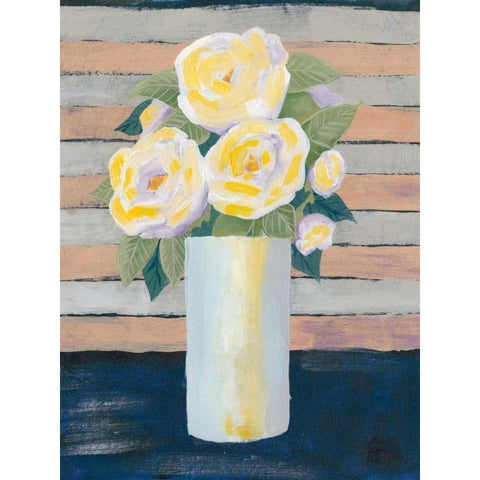 Wednesday Blooms I Gold Ornate Wood Framed Art Print with Double Matting by Popp, Grace