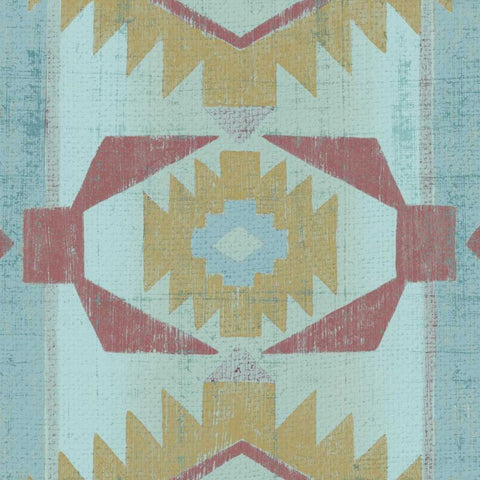 Taos I Gold Ornate Wood Framed Art Print with Double Matting by Studio W