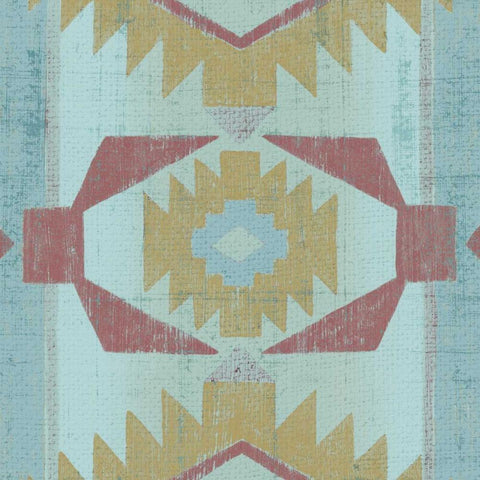 Taos I Black Ornate Wood Framed Art Print with Double Matting by Studio W