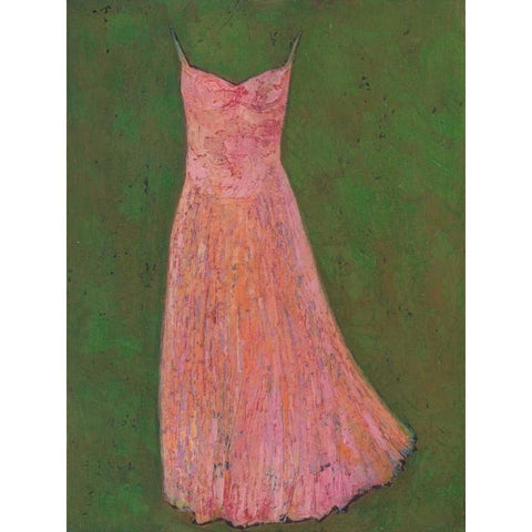 Dancing Dress II Black Modern Wood Framed Art Print with Double Matting by Altug, Mehmet