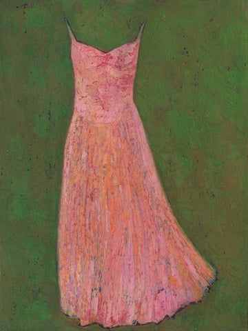 Dancing Dress II Black Ornate Wood Framed Art Print with Double Matting by Altug, Mehmet