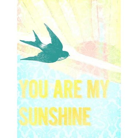 My Only Sunshine I Gold Ornate Wood Framed Art Print with Double Matting by Studio W