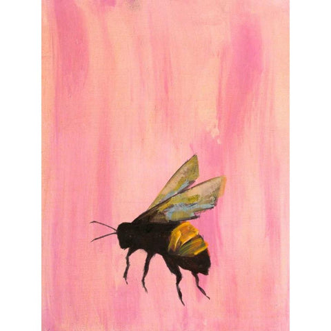 Pollinators II Gold Ornate Wood Framed Art Print with Double Matting by Altug, Mehmet