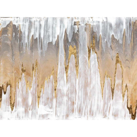 Infinite White Black Modern Wood Framed Art Print with Double Matting by Stramel, Renee W.