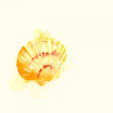 Tidal Impressions I Gold Ornate Wood Framed Art Print with Double Matting by Vess, June Erica