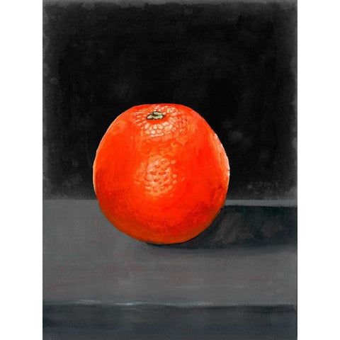 Fruit on Shelf II Black Modern Wood Framed Art Print with Double Matting by McCavitt, Naomi