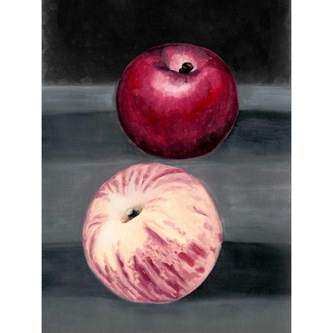 Fruit on Shelf III White Modern Wood Framed Art Print by McCavitt, Naomi