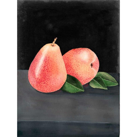 Fruit on Shelf VI White Modern Wood Framed Art Print by McCavitt, Naomi