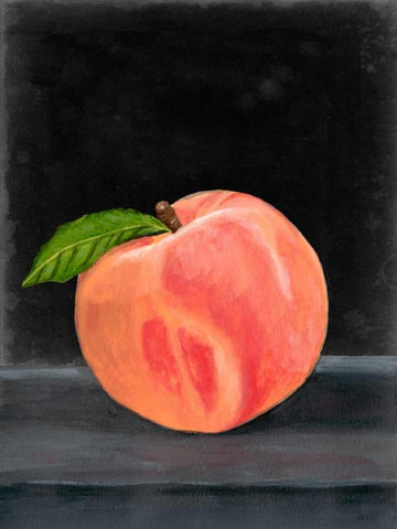 Fruit on Shelf VIII Black Ornate Wood Framed Art Print with Double Matting by McCavitt, Naomi