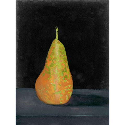 Fruit on Shelf IX Black Modern Wood Framed Art Print with Double Matting by McCavitt, Naomi