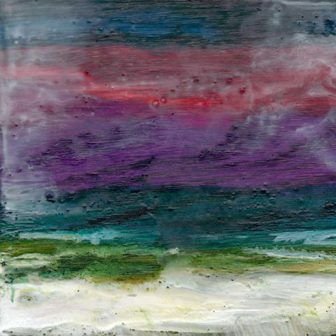 Red Sky at Night I Gold Ornate Wood Framed Art Print with Double Matting by Ludwig, Alicia