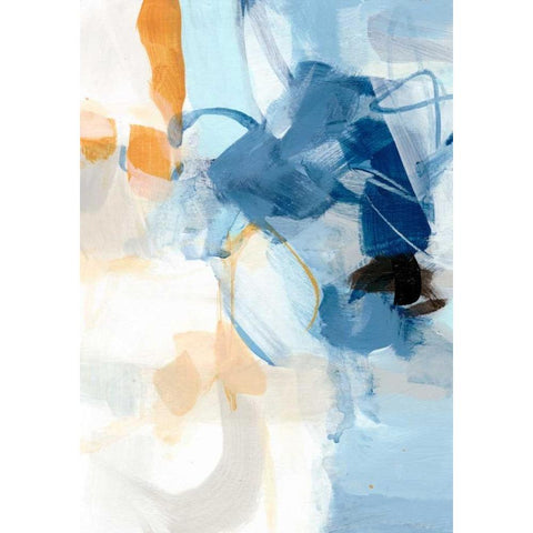 Low Tide Black Modern Wood Framed Art Print with Double Matting by Long, Christina