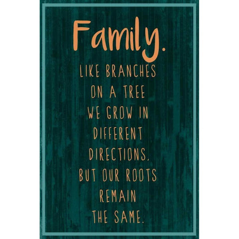 Spice Family Rules III Gold Ornate Wood Framed Art Print with Double Matting by Popp, Grace