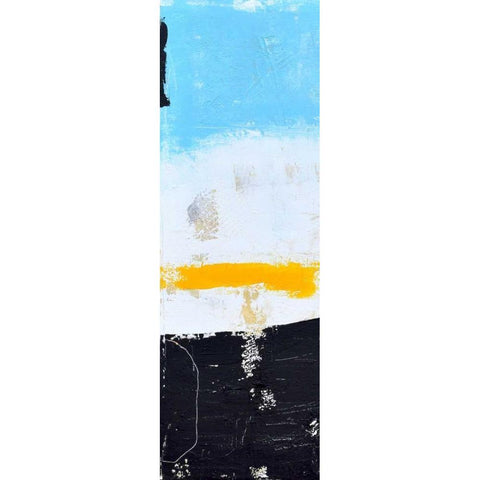 Distance I Black Modern Wood Framed Art Print by Ashley, Erin