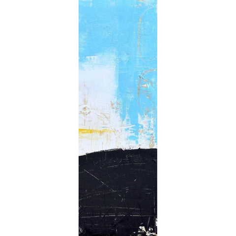 Distance II Black Modern Wood Framed Art Print by Ashley, Erin