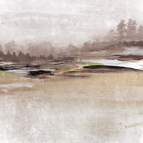 Forest Glimpse I Gold Ornate Wood Framed Art Print with Double Matting by Orlov, Irena