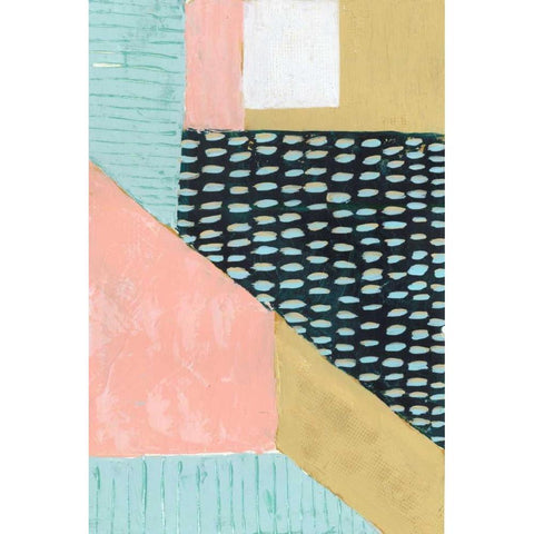 Pastel Julep II White Modern Wood Framed Art Print by Popp, Grace
