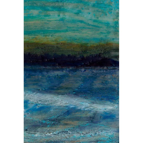 Marooned II Black Modern Wood Framed Art Print by Ludwig, Alicia