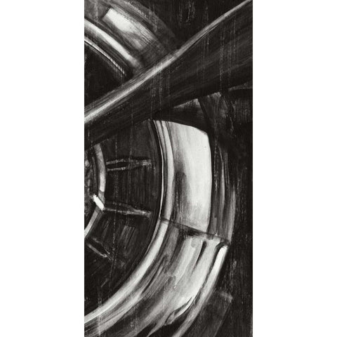 Vintage Propeller III White Modern Wood Framed Art Print by Harper, Ethan