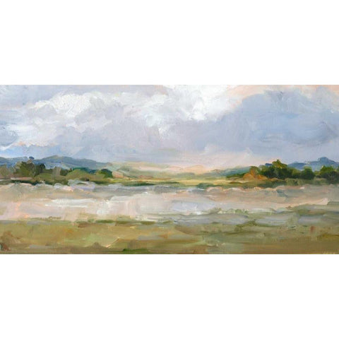 May Skies II Gold Ornate Wood Framed Art Print with Double Matting by Harper, Ethan