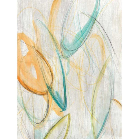 Centrifuge I Black Modern Wood Framed Art Print by Vess, June Erica