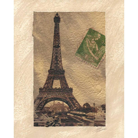 Travel Snapshots III Gold Ornate Wood Framed Art Print with Double Matting by Butler, John