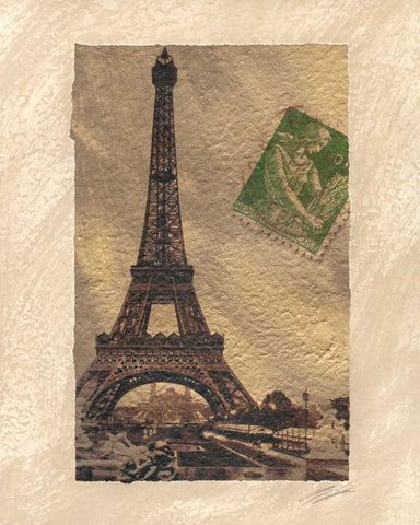 Travel Snapshots III Black Ornate Wood Framed Art Print with Double Matting by Butler, John