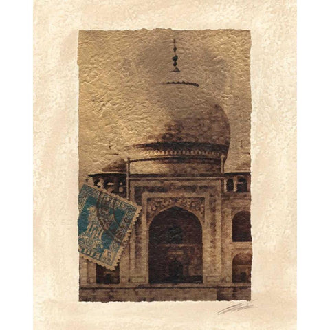 Travel Snapshots V Gold Ornate Wood Framed Art Print with Double Matting by Butler, John