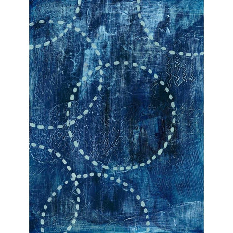 Drifting II Black Modern Wood Framed Art Print with Double Matting by Popp, Grace