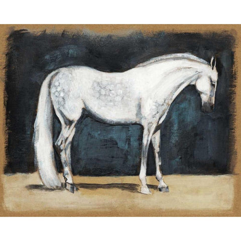 Equestrian Studies V Black Modern Wood Framed Art Print with Double Matting by McCavitt, Naomi