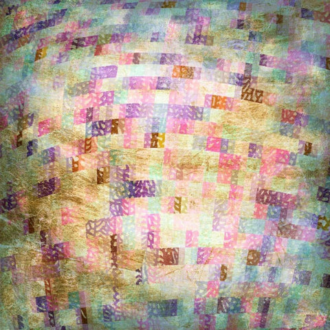 Coral Party IV Black Ornate Wood Framed Art Print with Double Matting by Studio W