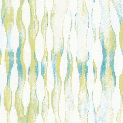 Pattern Waves IV Black Modern Wood Framed Art Print with Double Matting by Goldberger, Jennifer