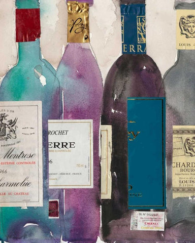 Dinner Party II Black Ornate Wood Framed Art Print with Double Matting by Dixon, Samuel