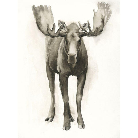 Custom Majestic Wildlife I (ASH) Gold Ornate Wood Framed Art Print with Double Matting by Popp, Grace