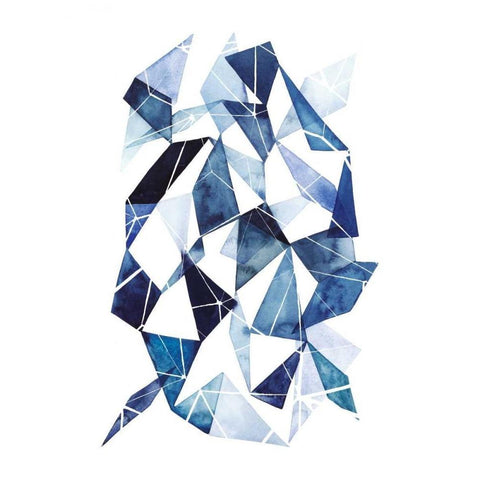 Chrysalis II White Modern Wood Framed Art Print by Popp, Grace
