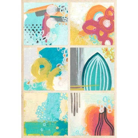 Gallery Petite II Black Modern Wood Framed Art Print by Vess, June Erica