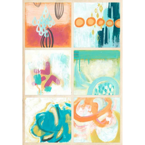 Gallery Petite III Black Modern Wood Framed Art Print with Double Matting by Vess, June Erica