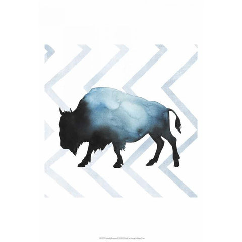 Animal Silhouettes IV Black Modern Wood Framed Art Print by Popp, Grace