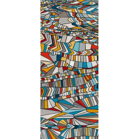 Primary Grain I White Modern Wood Framed Art Print by Galapon, Nikki