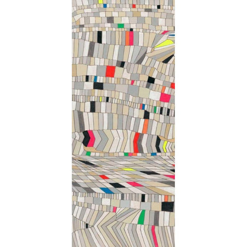 Hifi Grain I Black Modern Wood Framed Art Print by Galapon, Nikki